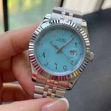 Luxury Automatic Watch for Men Mechanical Watches 904L Stainless Steel Black Blue Rome Dial 36mm 41mm