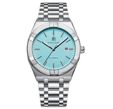 RAKSA DUKE Automatic Mechanical Watch for Men  Stainless Steel Strap Waterproof  Fashion Top Brand Luminous Wristwatch
